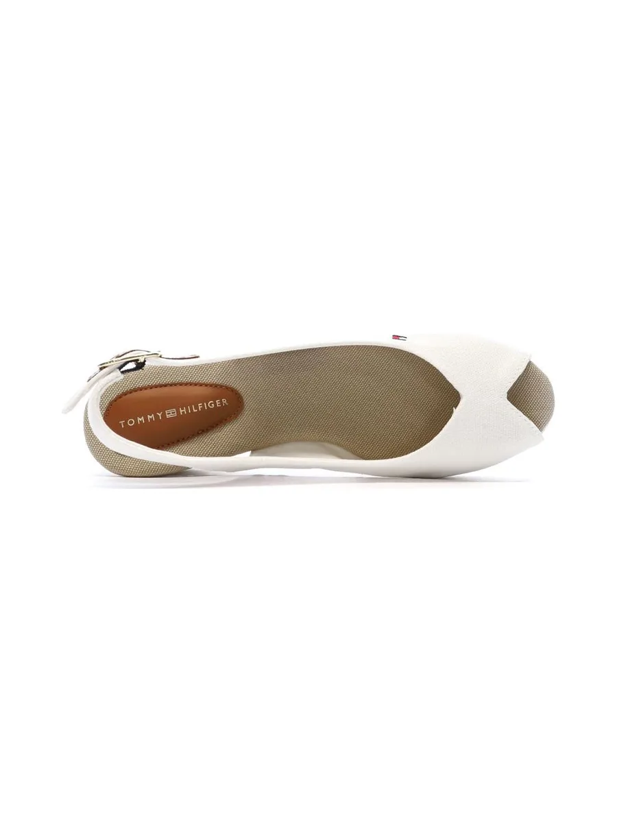 Sandales Blanches Femme Tommy Hilfiger Flag 5