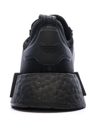 Baskets Noires Junior Femme Adidas Nmd_r1 3