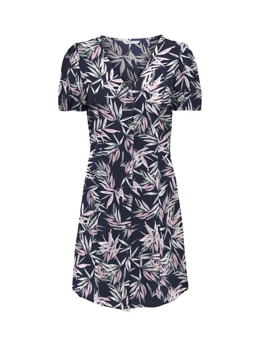 Robe Marine/Rose Femme Only 15249783 2