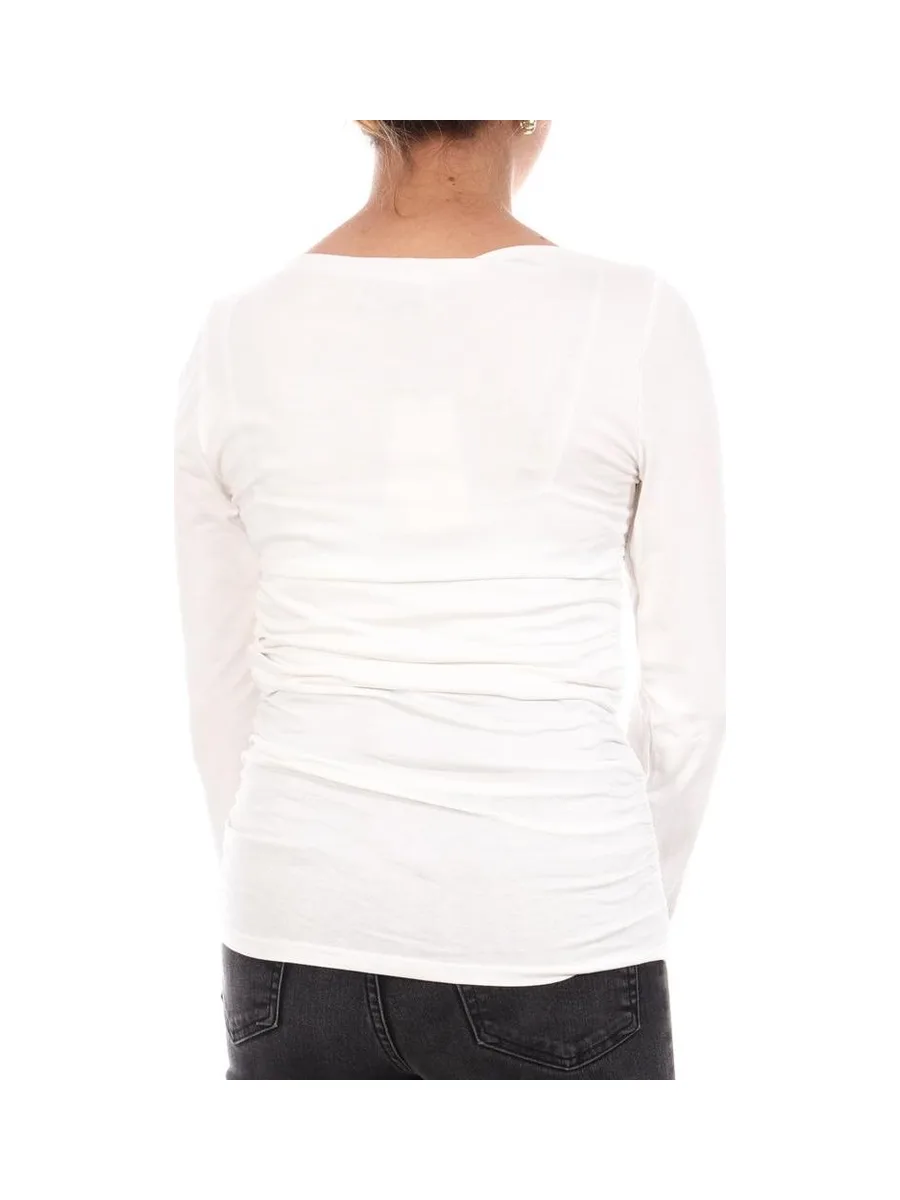 T-Shirt Blanc Femme Vero Moda Saanvi 3