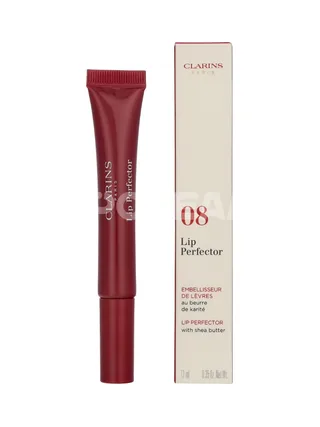 Clarins Natural Lip Perfector 12ml - #08 Plum Shimmer 1