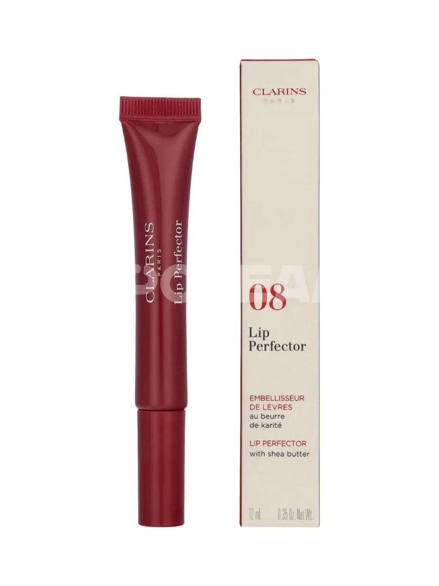 Clarins Natural Lip Perfector 12ml - #08 Plum Shimmer 1