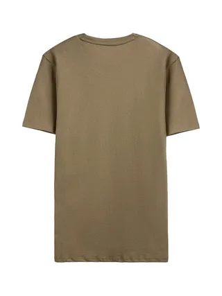 T-shirt Kaki Clair Homme Teddy Smith 11017024D0 2