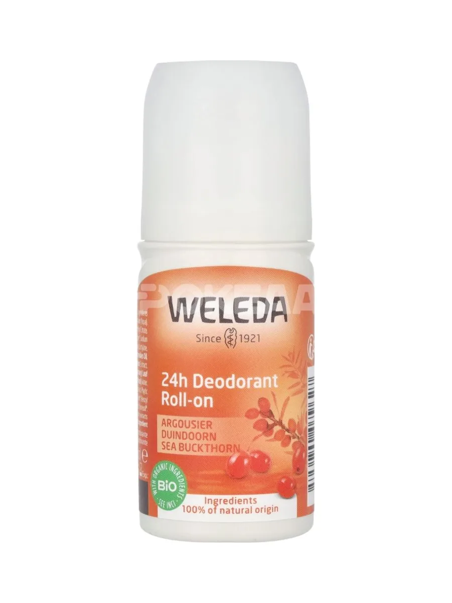 Weleda Sea Buckthorn 24H Roll-On Deodorant 50ml 1