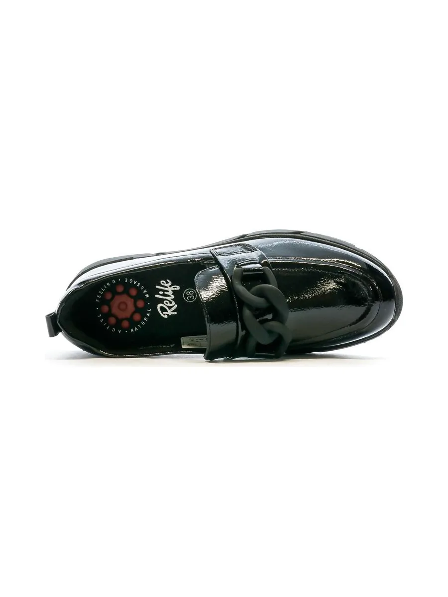 Mocassins Noir Femme RELIFE Femme Vilsage 5