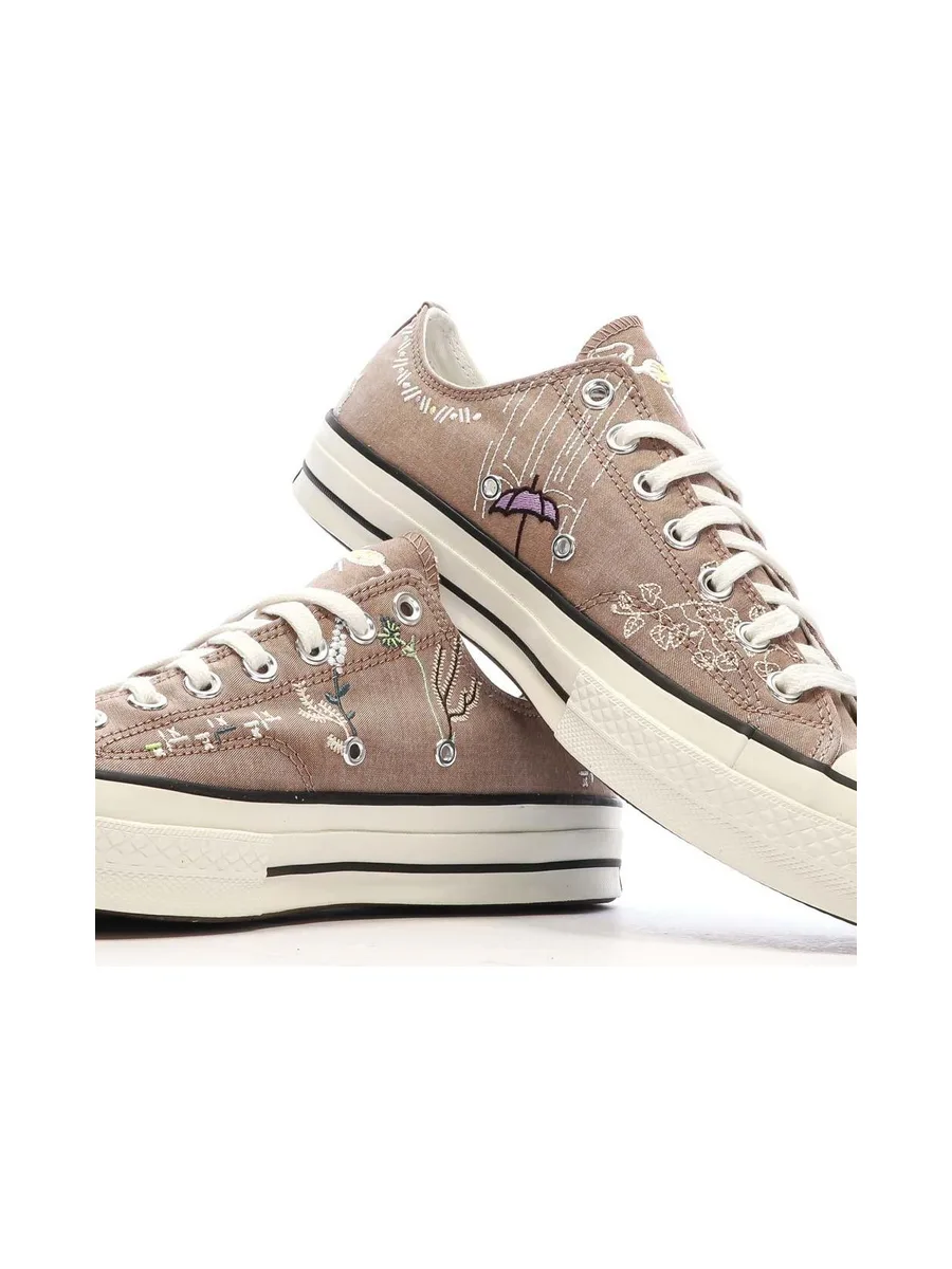 Baskets Marrons Homme Converse Chuck 70 A03665C 8