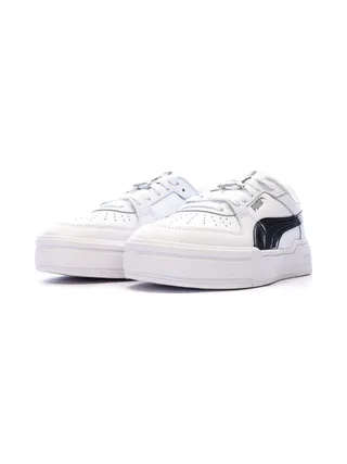 Baskets Blanches/Noires Fille Puma Jewel 6