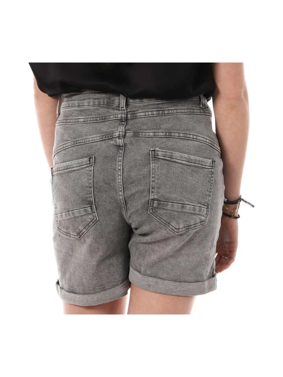 Short Gris Femme Monday Premium Please 3