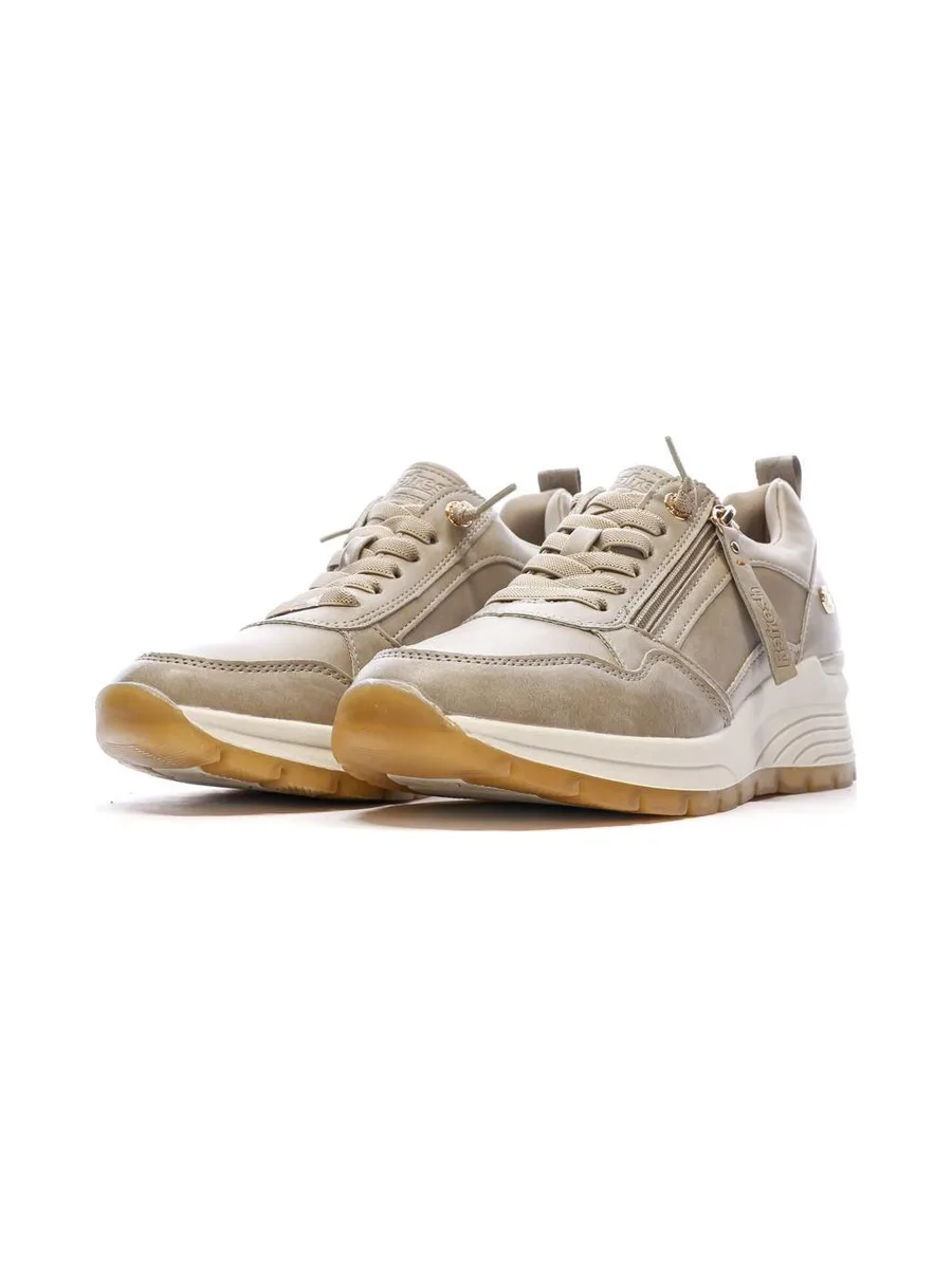 Baskets Beige Femme Refresh 172938 7