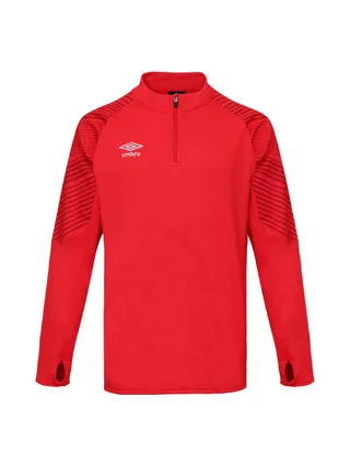 Sweat de Sport Rouge Homme Umbro Leag 1/2 1