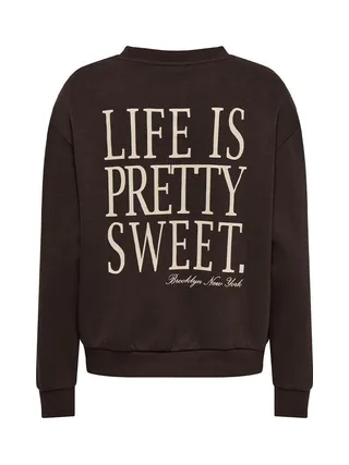 Sweat Marron Femme JDY Nanna Life 2