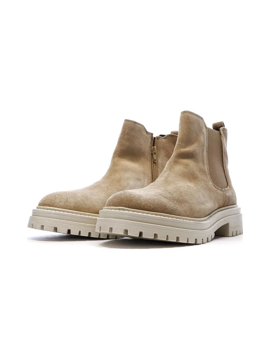 Bottines Taupe Femme Geox Iridea 7