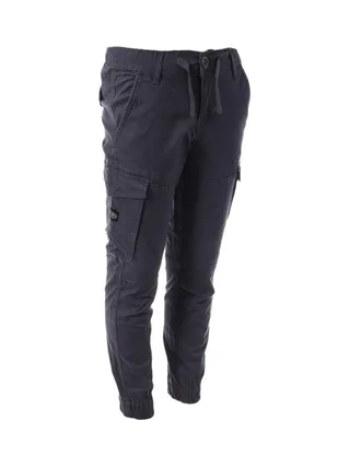 Pantalon Gris Foncé Garçon Teddy Smith Murray 1