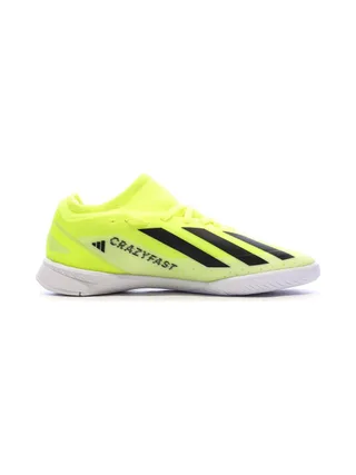 Chaussures de football Jaune Fluo Garçon Adidas X Crazyfast League 2
