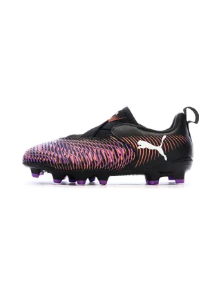 Chaussures de Foot Noires/Fushia Junior Puma Future 8 Match Ll FG 1