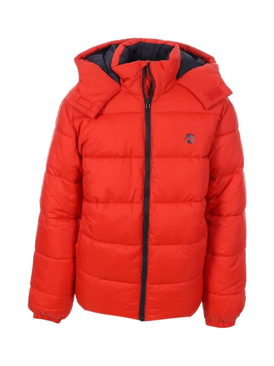 Doudoune Rouge Garçon Timberland T26593 2