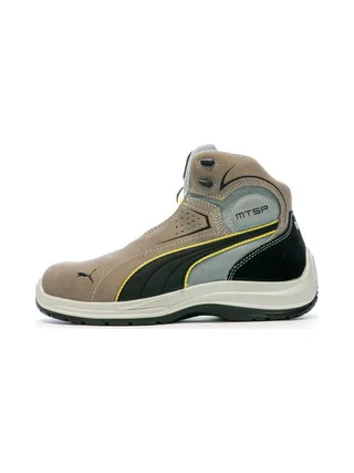 Chaussures de sécurité Beige Homme Puma Touring Stone 1