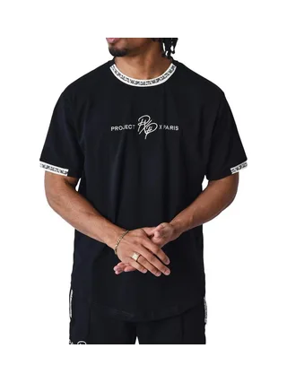 T-Shirt Noir Homme Project X Paris 1