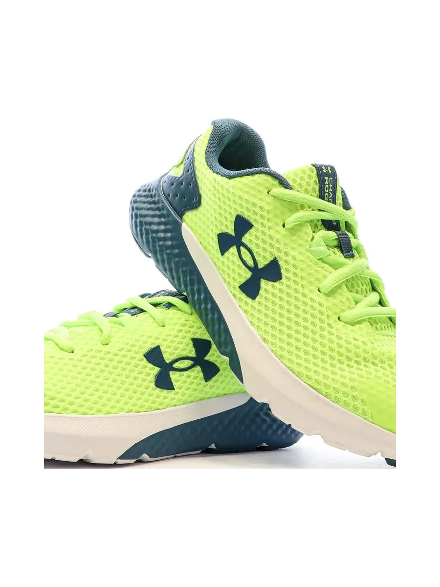 Chaussures de Running Jaune Fluo Femme Under Armour Charged Rogue 3 8