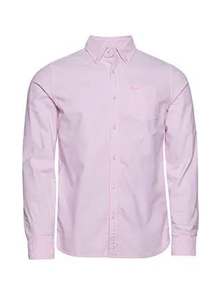 Chemise Oxford à manches longues en coton SUPERDRY 5