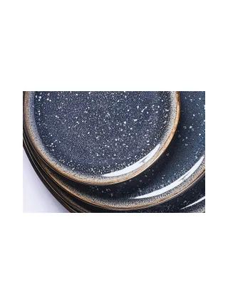 Assiette IRIS Ø16cm - 6 pièces - Bleu nuit 11