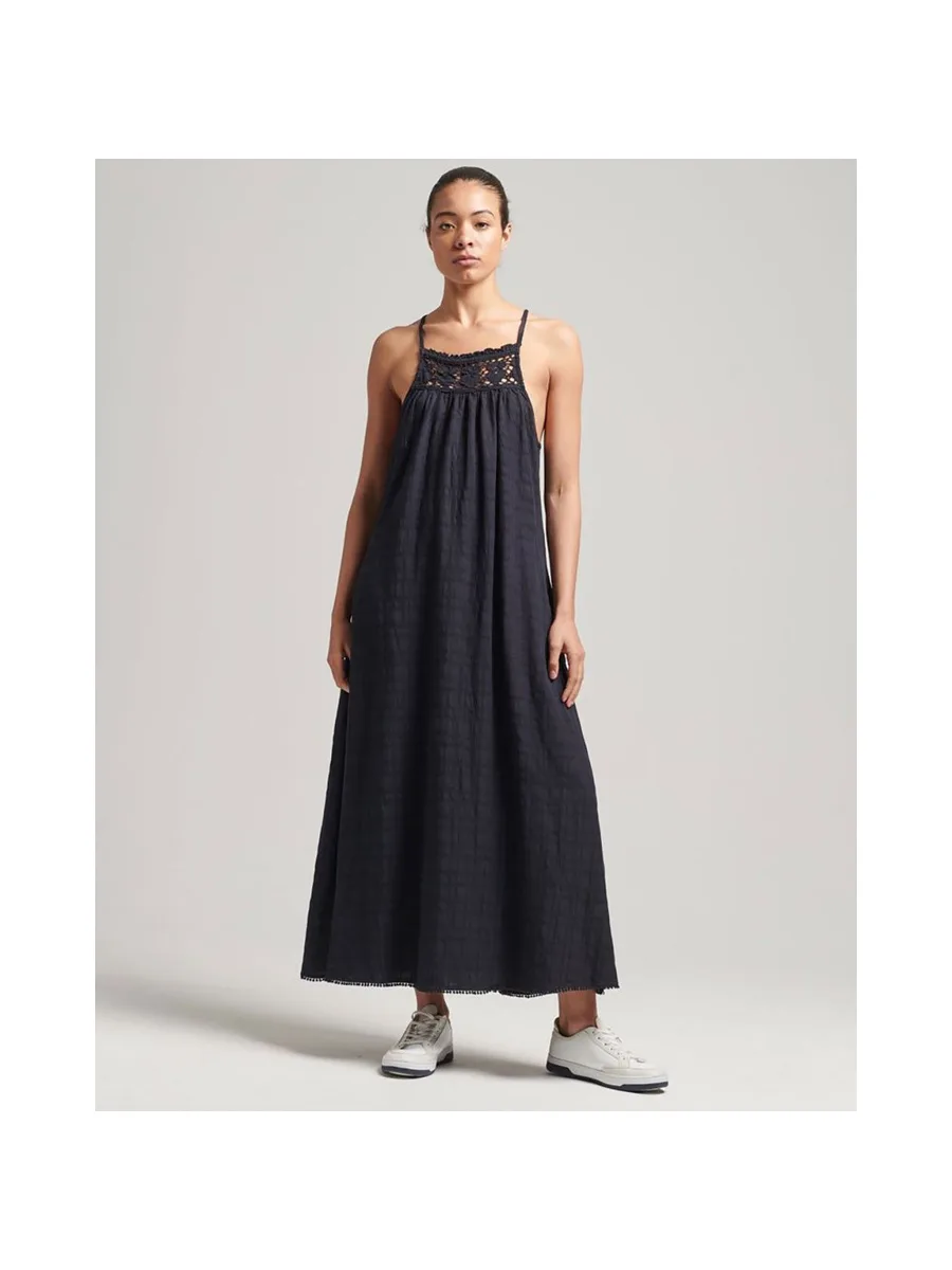 Robe à bretelles longues dos nu SUPERDRY Vintage 13