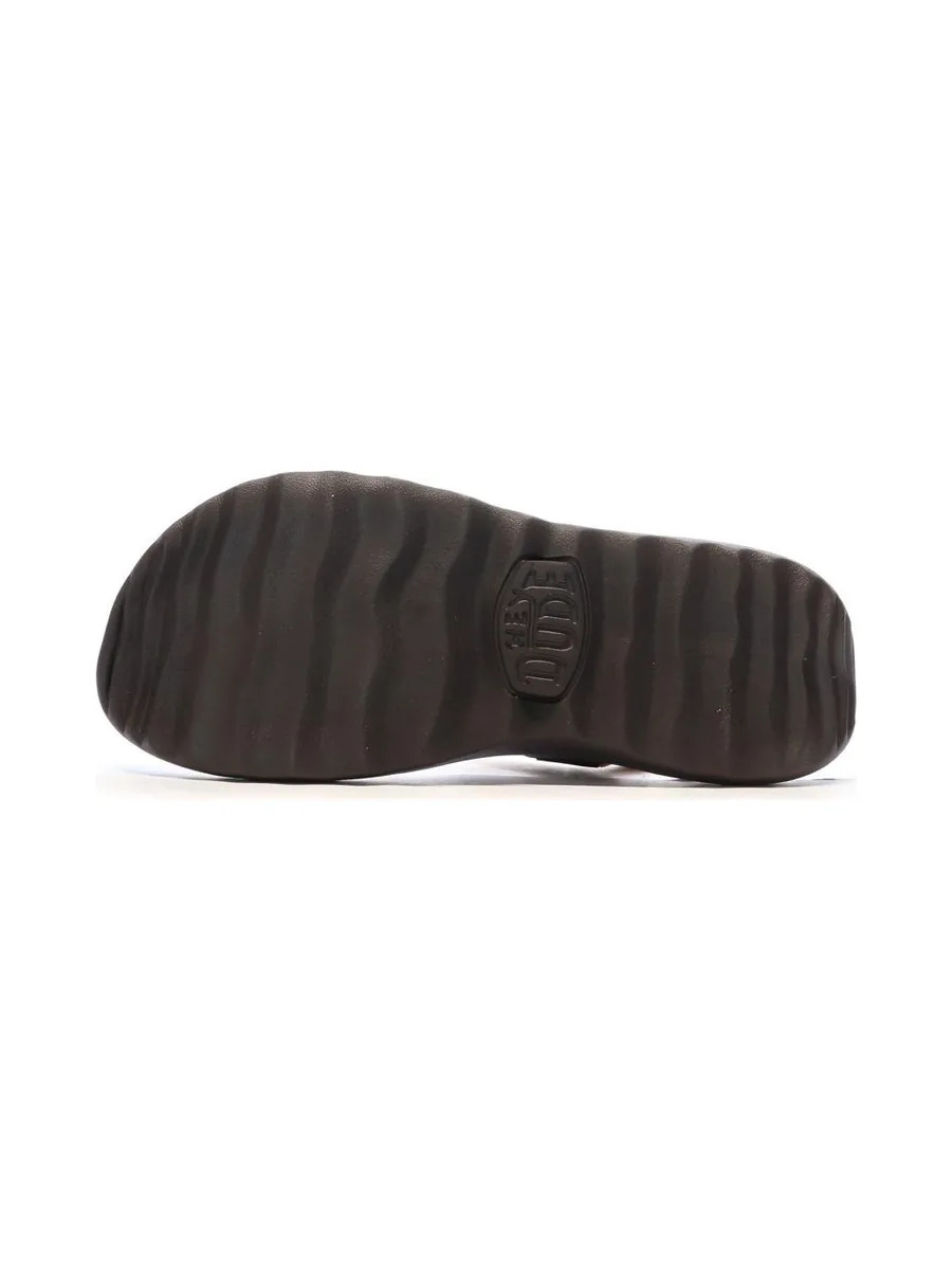 Sandales Marrons Homme Hey Dude Carson 6