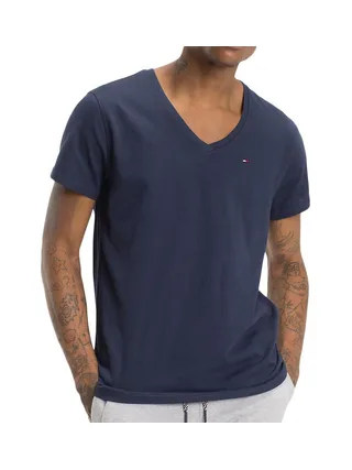 T-shirt Marine Homme Tommy Jeans Original V 1