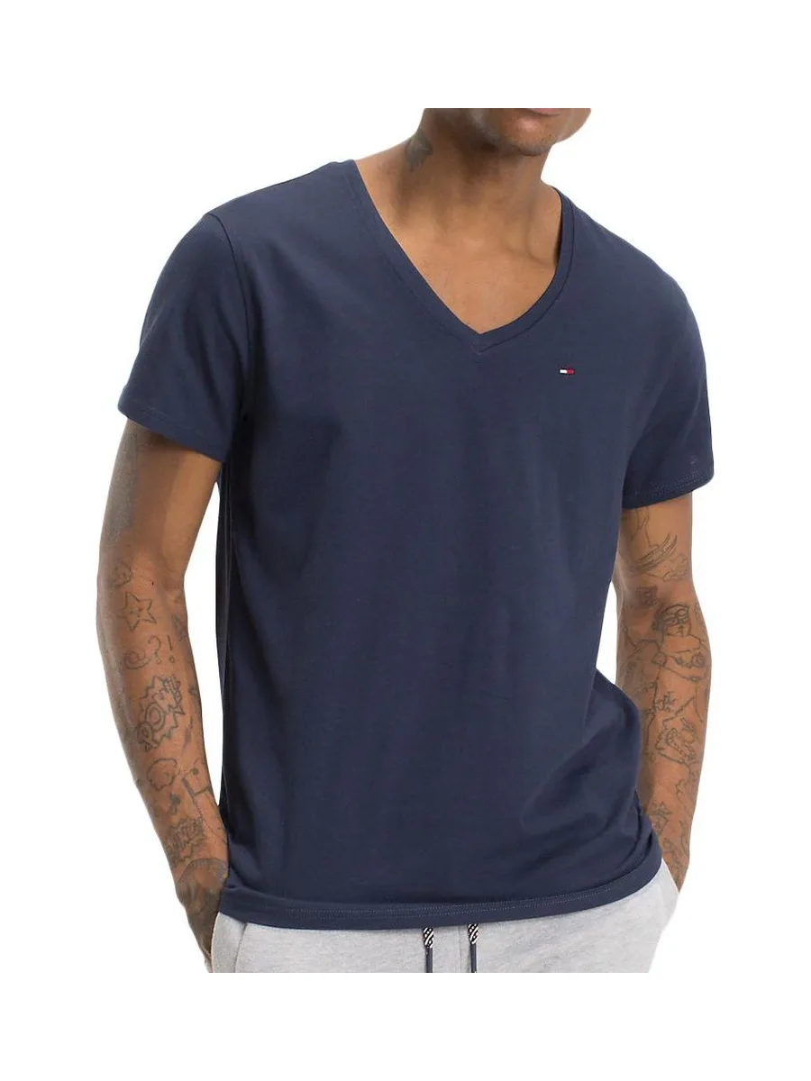 T-shirt Marine Homme Tommy Jeans Original V 2