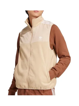 Veste Beige Homme Adidas Fleece Vest 1