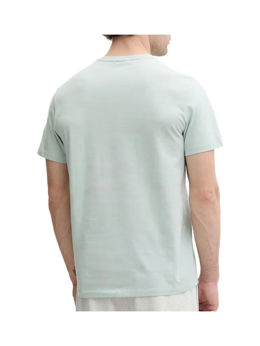 T-Shirt Bleu Homme Calvin Klein Jeans Classic Monogram 3