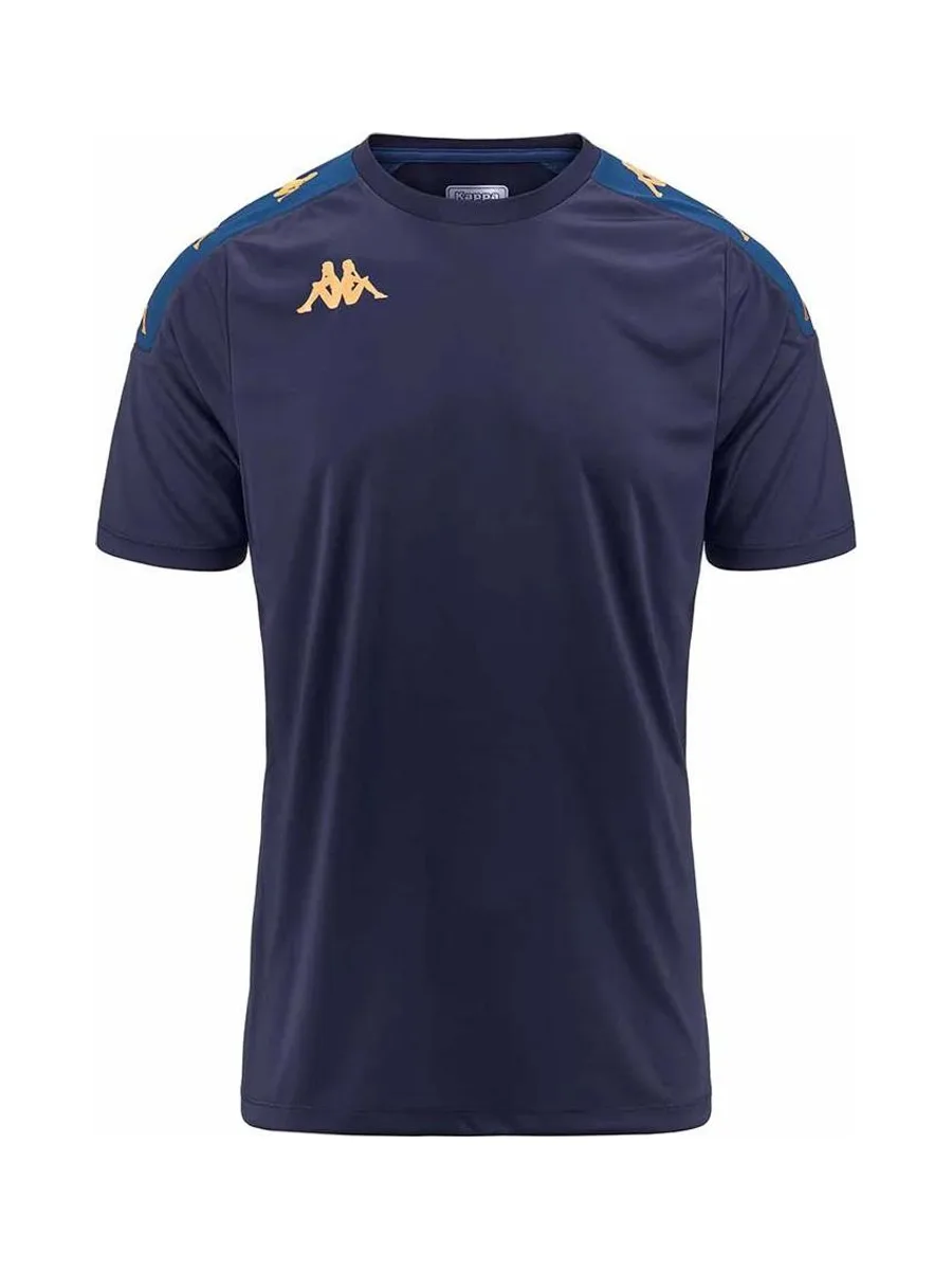 Maillot de Sport Marine/Jaune Junior Kappa Gianto 2