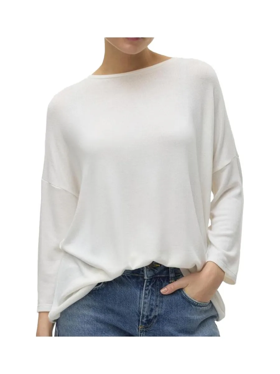 Pull Blanc Femme Vero Moda Brianna 2