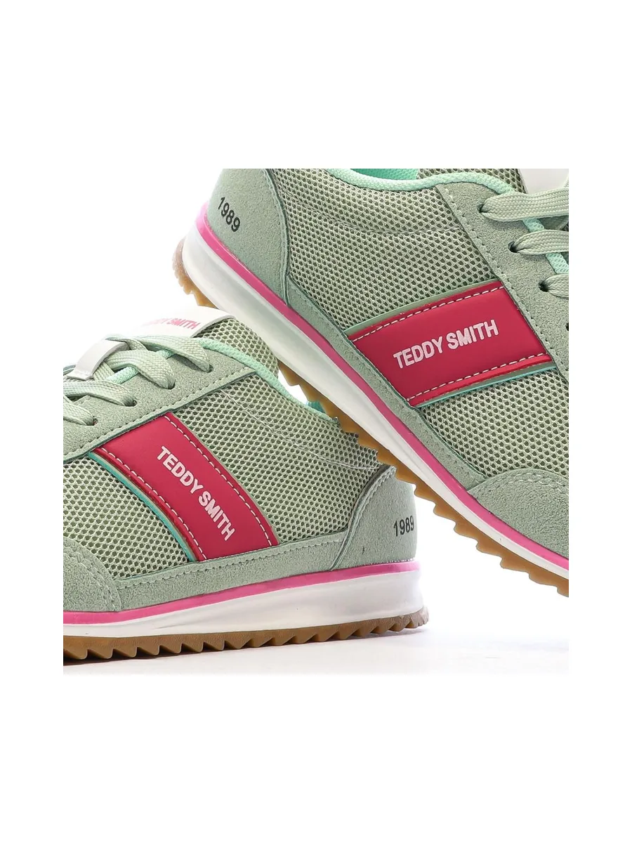 Baskets Verte/Rose Femme Teddy Smith 120549 8