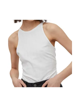 Débardeur Blanc Femme Vila Aathalia 1