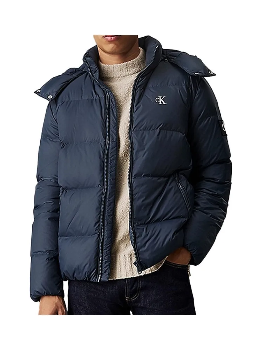 Doudoune Marine Homme Calvin Klein Jeans Essentials Down 2