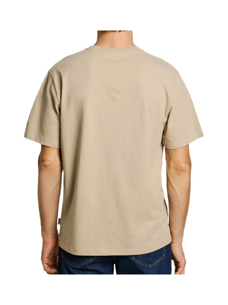 T-shirt Beige Homme Pepe jeans Contrast 2