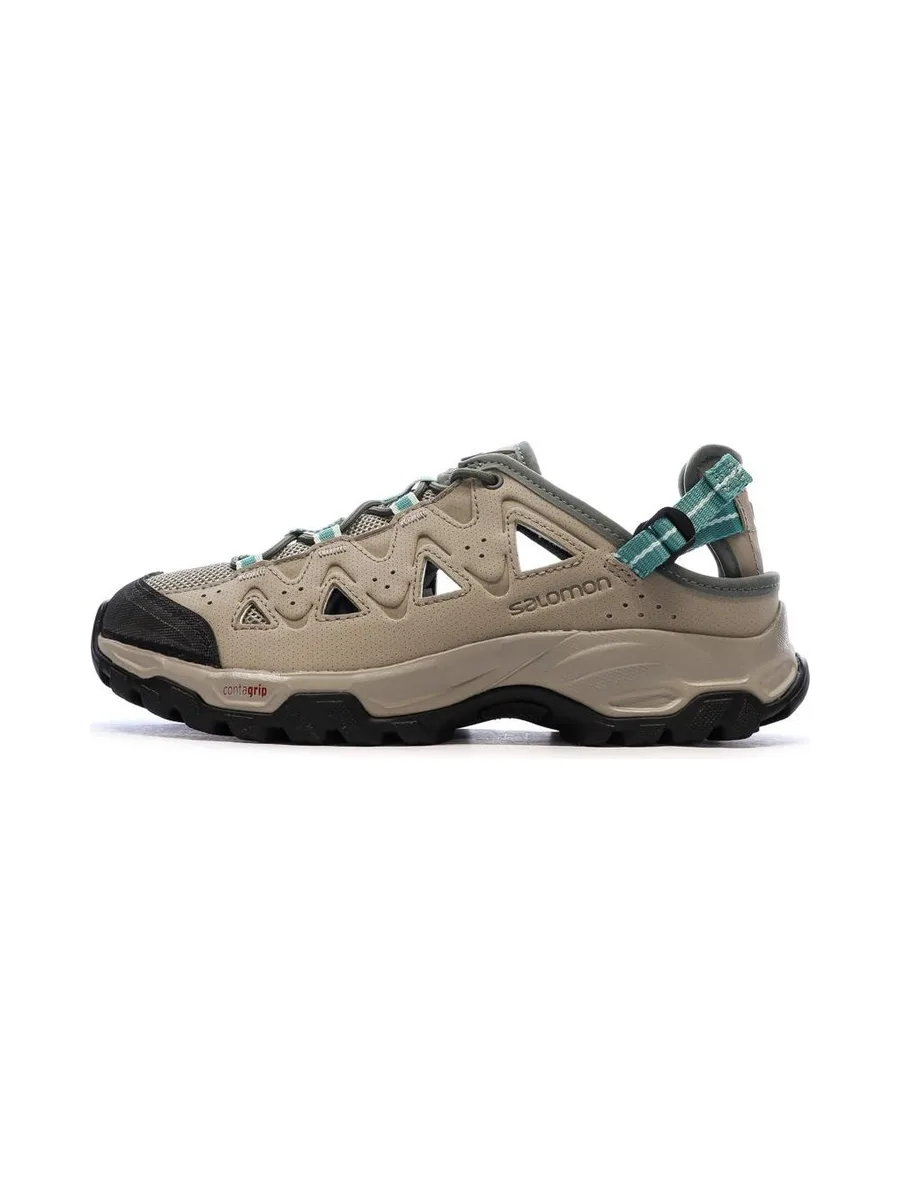 Baskets Beige Femme Salomon Alhama 2