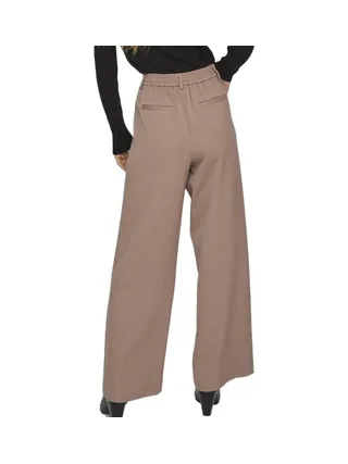 Pantalon Beige fluide Femme Vila Vivarone 2