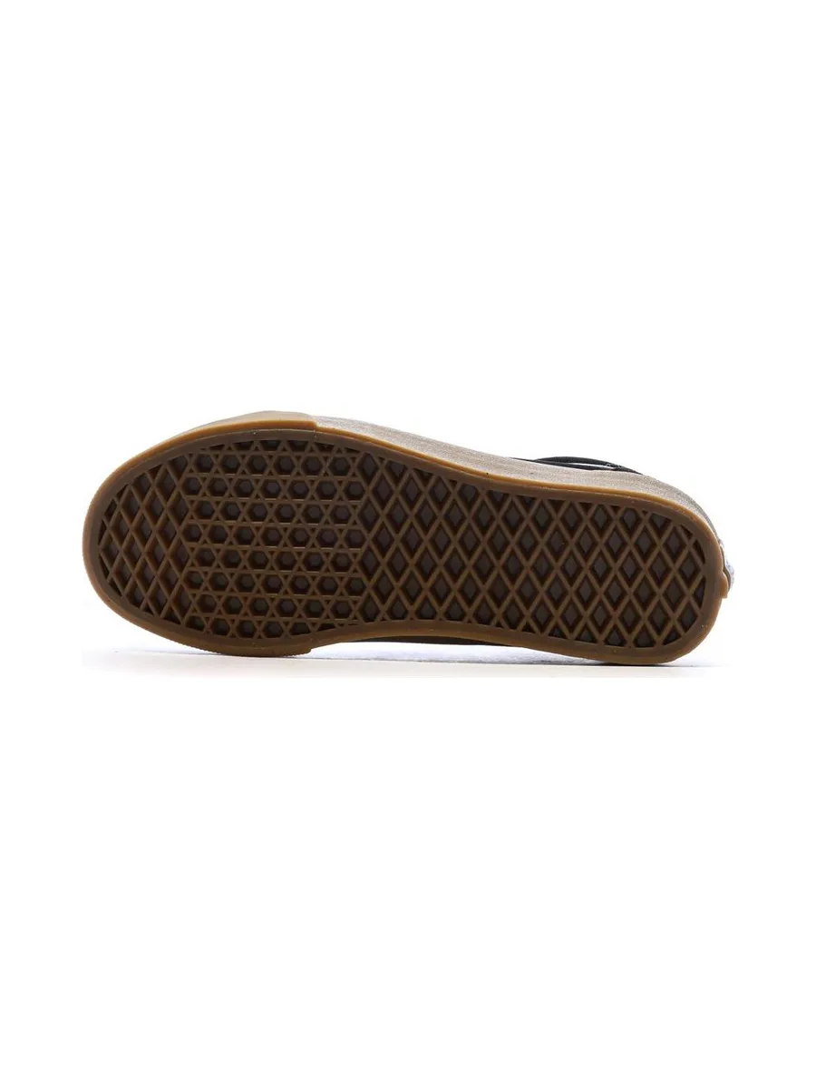 Baskets Noir/Marron Garçon Vans Old Skool 6
