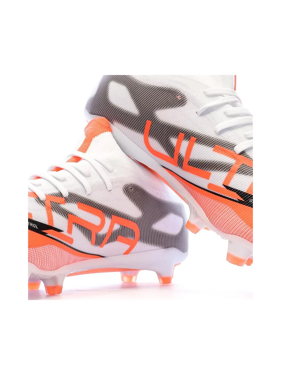 Chaussures de Foot Blanc Homme Puma Ultra 5 Match+ FG/AG 8