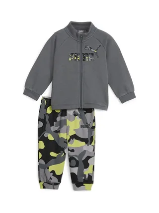 Survêtement Gris/Vert Garçon Puma Camo Aop 1