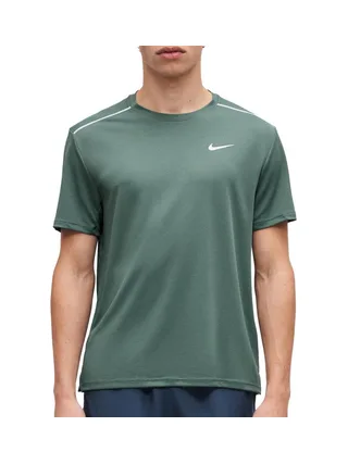 T-Shirt Vert Sauge Homme Nike Running 1