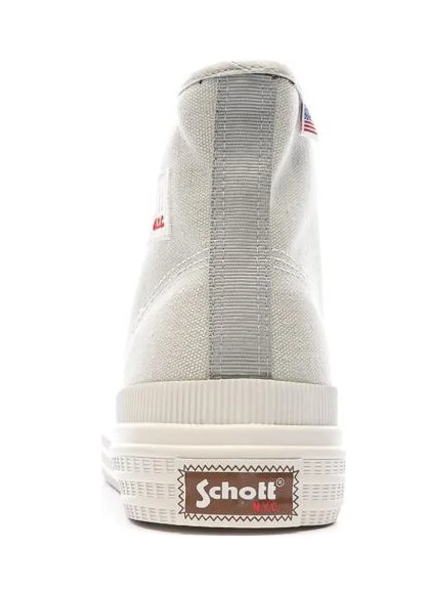 Baskets Beige Homme Schott William 4