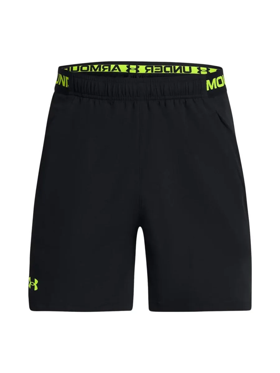 Short de Running Noir Homme Under Armour Vanish Woven 1373718 2