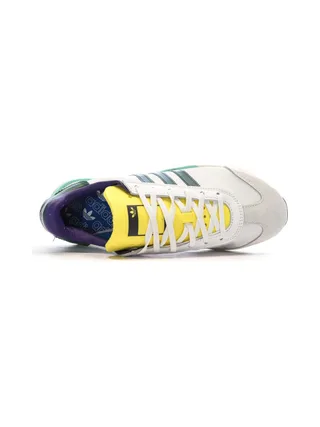 Baskets Blanches/Jaune Homme Adidas Country 4