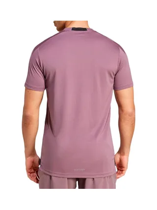 T-Shirt Violet Homme Adidas IX9125 2