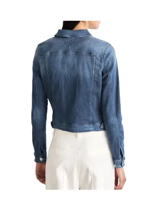 Veste en Jean Bleu Délavé Femme Tommy Hilfiger Vivianne 2