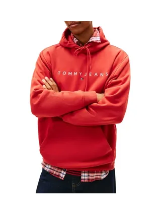Sweat Terracotta Homme Tommy Hilfiger Washed DM0DM20746 1