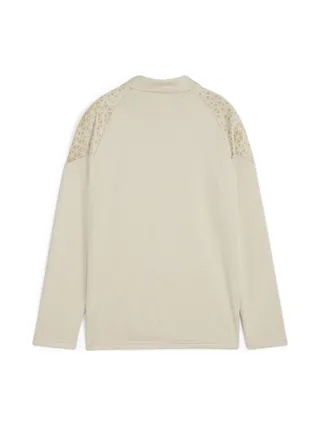 OM Haut d'entraînement Beige Garçon Puma 23/24 2